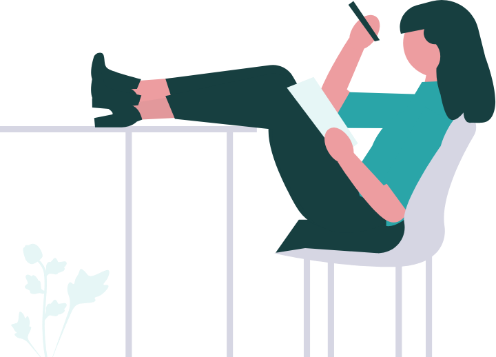 適性検査の種類ごとの特徴を調べるイラスト