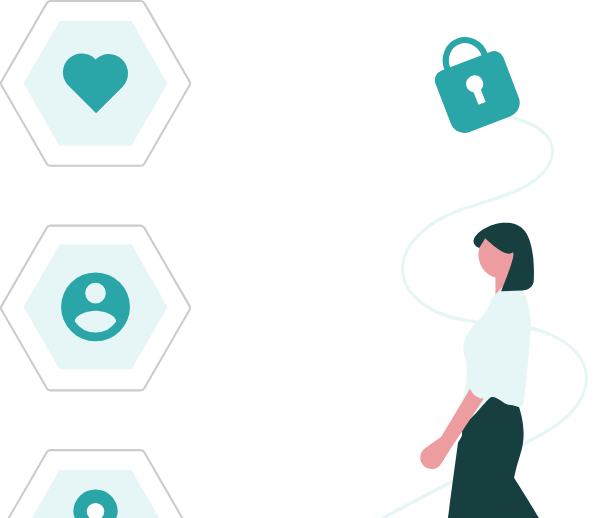 企業研究AIに個人情報を入力するときの注意イラスト
